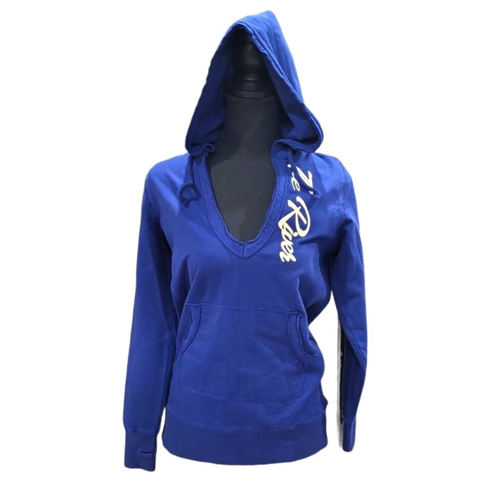 EUC cotton T. Dalton The River hooded sweater shirt hoodie, Navy